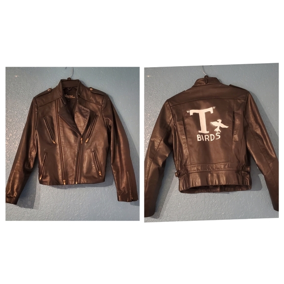 Wilsons Leather Jackets & Blazers - Vintage 80s 90s Wilsons Black Leather Cropped Biker Punk Moto Jacket Sz M